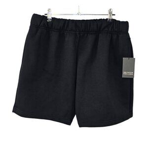 Brunette The Label Womens Best Friend Short, Black, Sweat Short, Lounge, L/XL